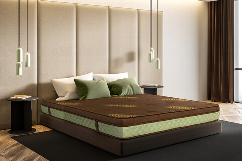 Saltea Dubai Infinite Chocolate Latex Silver